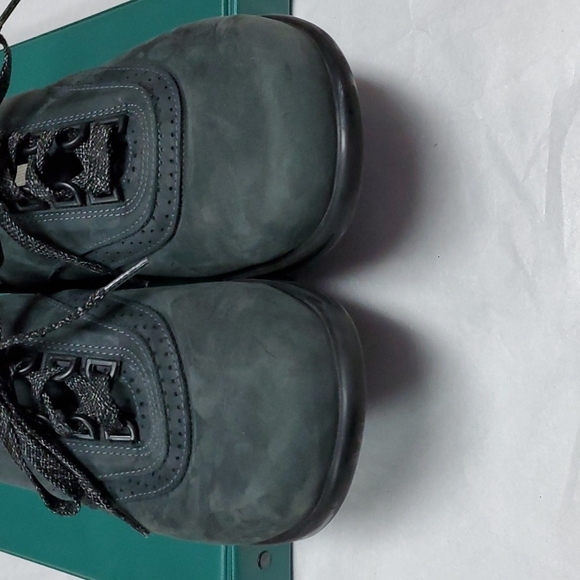 Sas Walk Easy Orthotic Shoe 9W Gray Suede - Picture 6 of 10